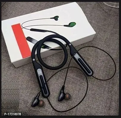 ONEPLUS BT in-Ear Neckband (, 45+ hrs Playtime, ENC, Fast Charge (10min = 12hrs), IPX6 Rating, 10 mm Drivers, BT V5.3 Pro Game Mode (60ms Low Latency), and Dual Device Pairing)-thumb0