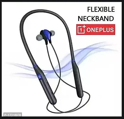 ONEPLUS BT in-Ear Neckband (, 45+ hrs Playtime, ENC, Fast Charge (10min = 12hrs), IPX6 Rating, 10 mm Drivers, BT V5.3 Pro Game Mode (60ms Low Latency), and Dual Device Pairing)-thumb2