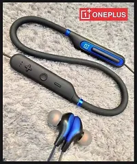 ONEPLUS BT in-Ear Neckband (, 45+ hrs Playtime, ENC, Fast Charge (10min = 12hrs), IPX6 Rating, 10 mm Drivers, BT V5.3 Pro Game Mode (60ms Low Latency), and Dual Device Pairing)-thumb1