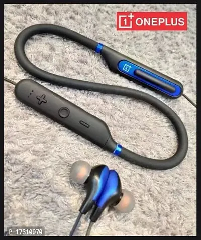 ONEPLUS BT in-Ear Neckband (, 45+ hrs Playtime, ENC, Fast Charge (10min = 12hrs), IPX6 Rating, 10 mm Drivers, BT V5.3 Pro Game Mode (60ms Low Latency), and Dual Device Pairing)-thumb4