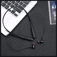 BOAT B11 Wireless Bluetooth Neckband in Ear Headphone Stereo Headset with Mic, Vibration Alert for All Smartphones - Multicolor-thumb1