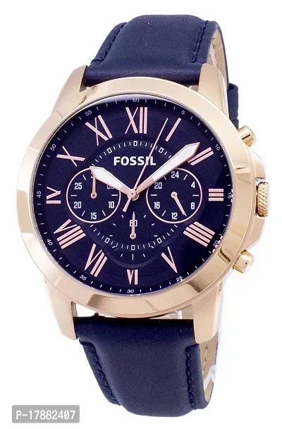 MEN'S FOSSIL WATCH WITH BLUE BELT