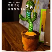 Dancing cactus Toy Talking Repeat Bluetech Singing Toy 120 Songs (Green)-thumb3
