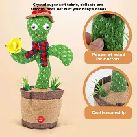 Children's Toy Dancing And Talking Cactus Plush Toy With Songs-thumb1