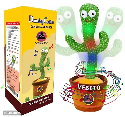 Toys Talking Cactus Baby Toys for Kids Dancing Cactus Toys Can Sing Wriggle  Singing Recording Funny Education Toys for Children..-thumb0