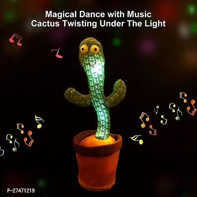Toys Talking Cactus For Kids Dancing Cactus Toys Can Sing Wriggle  Singing ,Recording..-thumb3