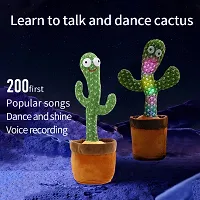 Toys Talking Cactus For Kids Dancing Cactus Toys Can Sing Wriggle  Singing ,Recording..-thumb1