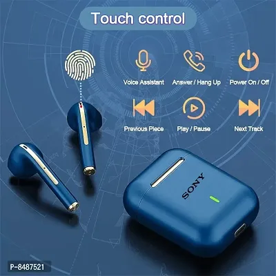 Terrific In-ear White Bluetooth Wireless Headphones-thumb2