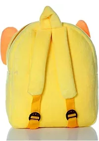 Super Soft Baby Elephant Kids School Bag Soft Plush Backpacks Cartoon Boys Girls Baby 2-5 Years Yellow-thumb3