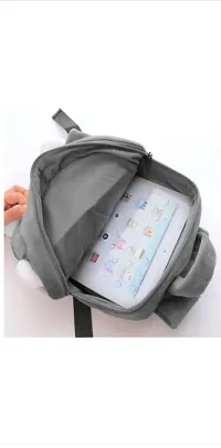 Baby Grey Sweetchi Super Soft Kids Toy Bag Soft Plush Backpacks Cartoon toy bags 2-5 years baby bags-thumb3