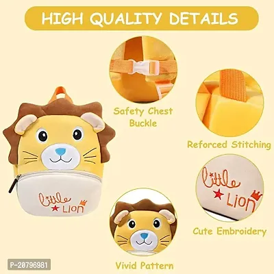 Baby Deer Super Soft Kids Toy Bag Soft Plush Backpacks Cartoon toy bags 2-5 years baby bags-thumb2