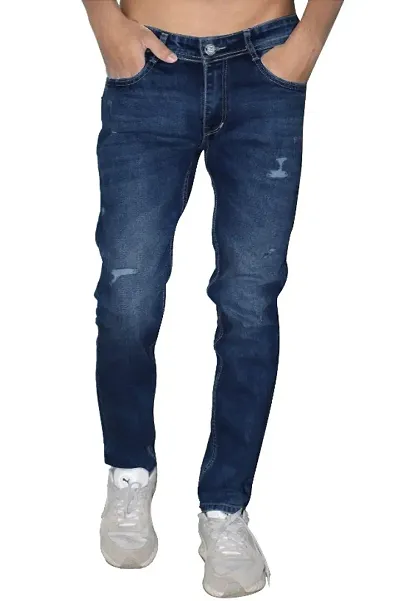 Mens Slim Fit Stretchable Jeans