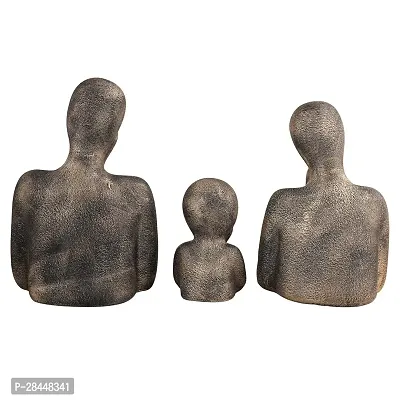 Resin Family Home Decor showpiece (Golden) II 3 pcs for home decor-thumb4