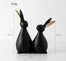 Beautiful Resin 2 Birds Sitting On Tree Branch Figurine-thumb1