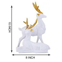 Beautiful Resin Deer Showpiece-thumb3