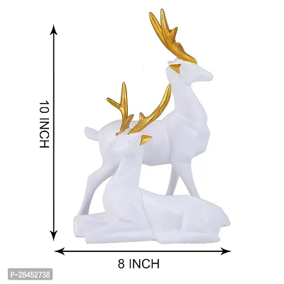 Beautiful Resin Deer Showpiece-thumb4