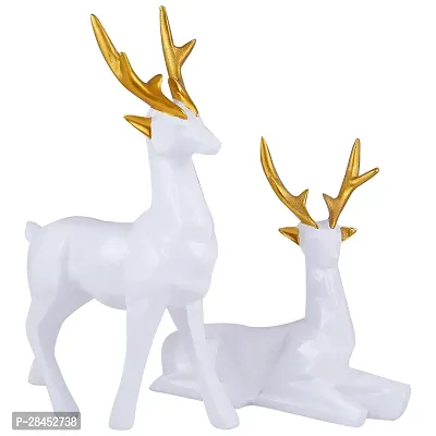 Beautiful Resin Deer Showpiece-thumb2