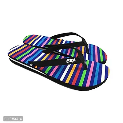 ERA 577 Multi-Colored Comfortable Indoor Outdoor Fashionable Slipper Flip Flops Thong Sandals (8/42)-thumb0