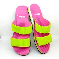 ERA Women?s Embossed Vibrant Design Double Strap Comfortable Flip-Flop Sliders Slipper Stylish/ Super Soft/ Ultra-Light-thumb1