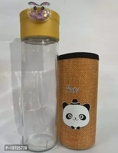 Useful Glass Water Bottles With Cover For Kids