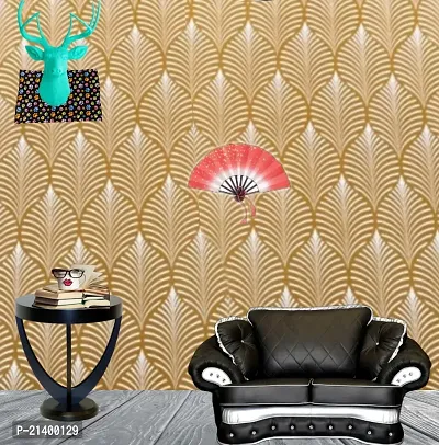 WALL TRUST 1000 CM X 45 CM BROWN LEAVES SELF ADHESIVE WALLPAPER FOR LIVING ROOM BED ROOM KITCHEN HALL PEEL AND STICK VINYL WALLPAPER-45 SQFT APPRO-thumb2