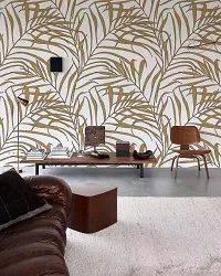 WALL TRUST 1000 CM X 45 CM PALM LEAVES SELF ADHESIVE WALLPAPER FOR LIVING ROOM BED ROOM KITCHEN HALL PEEL AND STICK VINYL WALLPAPER-45 SQFT APPROX-thumb4