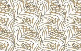 WALL TRUST 1000 CM X 45 CM PALM LEAVES SELF ADHESIVE WALLPAPER FOR LIVING ROOM BED ROOM KITCHEN HALL PEEL AND STICK VINYL WALLPAPER-45 SQFT APPROX-thumb1