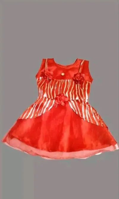 Girls Cotton Party Wear Frock