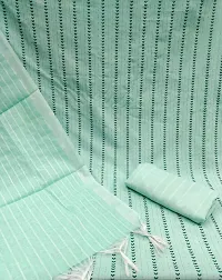 Fancy Cotton jacquard Unstitched Dress material-thumb1