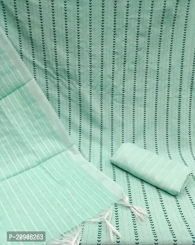 Fancy Cotton jacquard Unstitched Dress material-thumb2