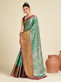 Pure Tissue Silk Saree with Running Blouse-thumb1