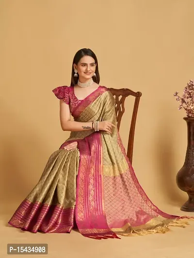 Strikemaster Purple Woven Banarasi Soft Silk Saree – MySilkLove