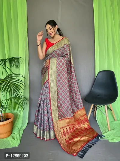 Wedding wear green patola printed silk saree - G3-WSA52828 | G3fashion.com