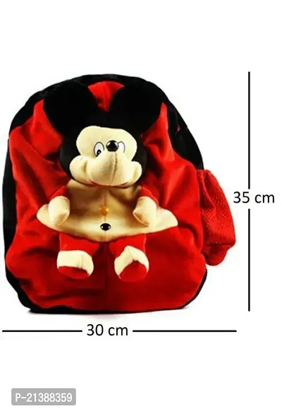 TARA ENTERPRIES Kids School Bag Soft Plush Backpacks Cartoon Boys Girls Baby (2-5 Years)-thumb0