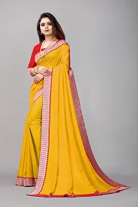 Stylish Fancy Designer Cotton Silk Saree With Blouse Piece For Women-thumb1