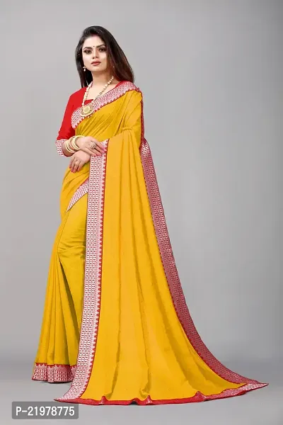 Stylish Fancy Designer Cotton Silk Saree With Blouse Piece For Women-thumb2