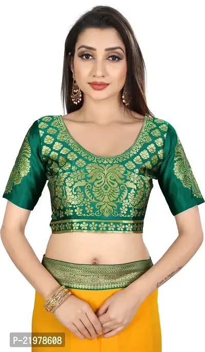 Stylish Fancy Designer Chiffon Saree With Blouse Piece For Women-thumb4