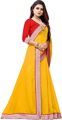 Stylish Fancy Designer Georgette Saree With Blouse Piece For Women-thumb2