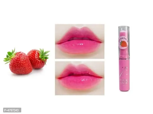 Pink Magic Color Changing Lipstick (Strawberry Extracts)01