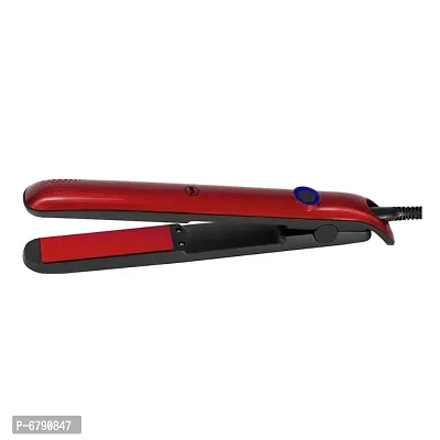 Ceramic Coated Hair Straightener (Maroon)