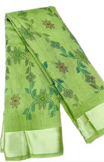 Must Have Cotton Saree with Blouse piece 