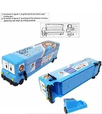 New Trendy Magic Bus Pencil Case With Moveing Wheels Best For Brithday Party Return Gift-thumb1