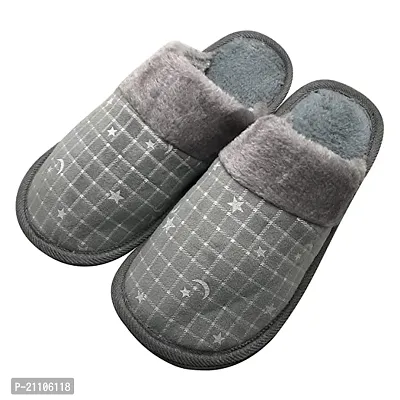 Comfortable Multicoloured Wool Self Design Slip ons For Girls