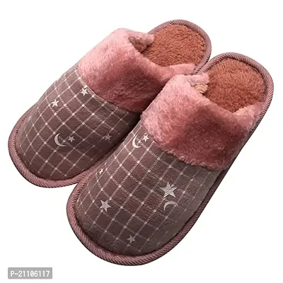 Comfortable Multicoloured Wool Self Design Slip ons For Girls