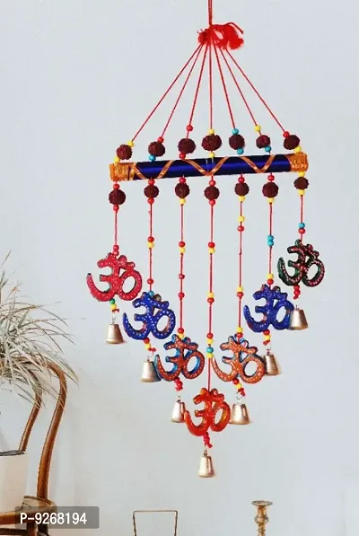 God OM wind chimes with sound for balcony hangings decoration windchimes main home decor showpiece