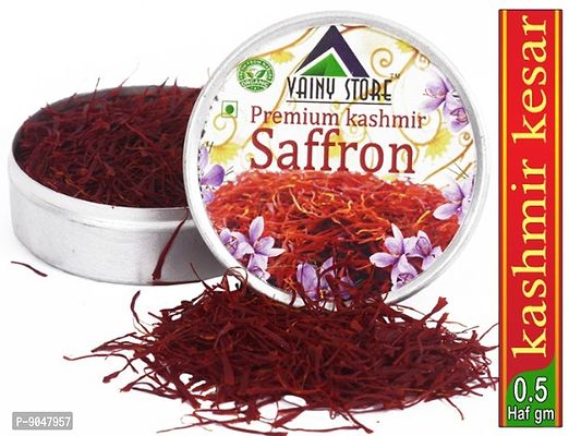 Kashmiri Saffron / Kesar for Pregnant Women, Skin, Face, Food and Puja 1/2 (0.5) gm-thumb0