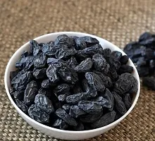 Seedless Black Raisins, Kali Kishmish Dried Kismis Kali Darakh Indian Raisin Grapes Capital of India Nashik ( 250gm)-thumb2