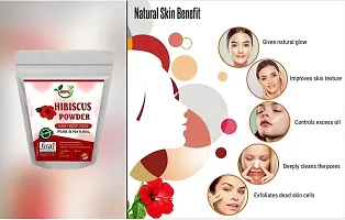 DHPL ORGANIC HIBISCUS POWDER FOR FACE AND HAIR|PACK OF 2|EACH PACK 50 GM|100% ORGANIC-thumb2