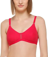 Women's Cotton Hosiery Non-Padded Non Wired T-Shirt Bra-thumb1