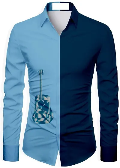 Stylish Polycotton Unstitched Shirt Fabric For Men